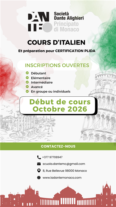 Italian Courses  2026/27